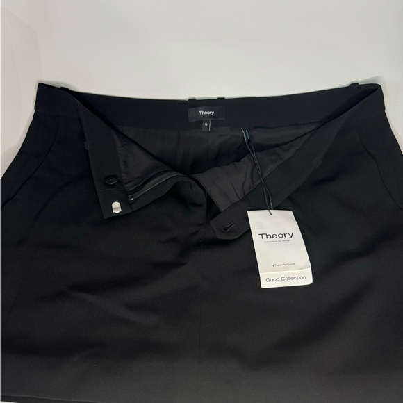 NWT THEORY Admiral Crepe Skirt size 12 - Picture 5 of 7